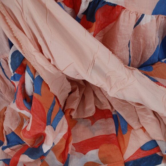 Maeve Anthropologie Halter Maxi Dress Womens 2X Summer Abstract Print Boho - Picture 5 of 12